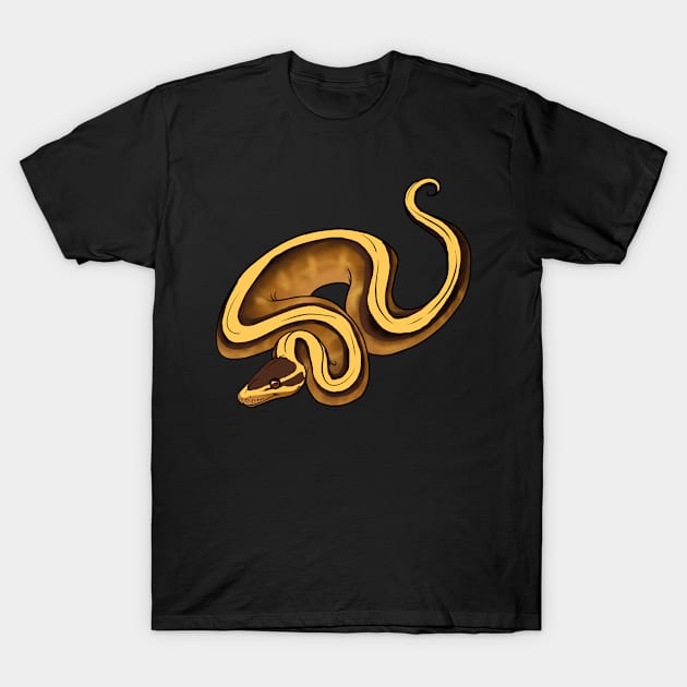 Highway Ball Python T-Shirt by TwilightSaint